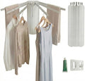 Wall-Mounted Drying Rack Clothing Foldable, Space-Saving Laundry Drying Rack by Unknown