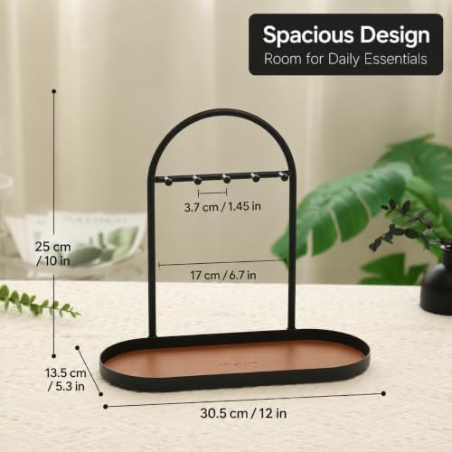 Shinpuru Key Holder Tray, Metal Stand - Image 2