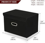 STOREONE Fabric Storage Cube Bins Foldable Organizer Container Collapsible - Image 2