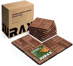 Jurax Interlocking Wood Deck Tiles by Jurax