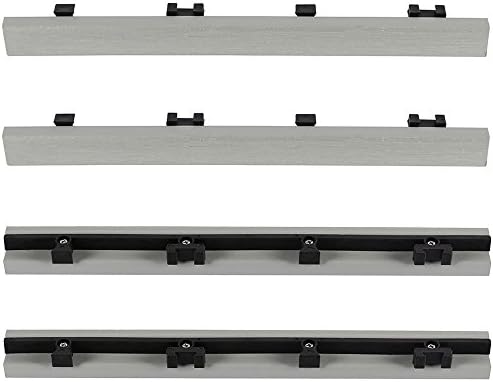 1 in. x 1 ft. Quick Deck Composite Deck Tile Straight Trim - Image 3