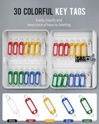 Uniclife 28-Key Steel Key Cabinet - Image 5