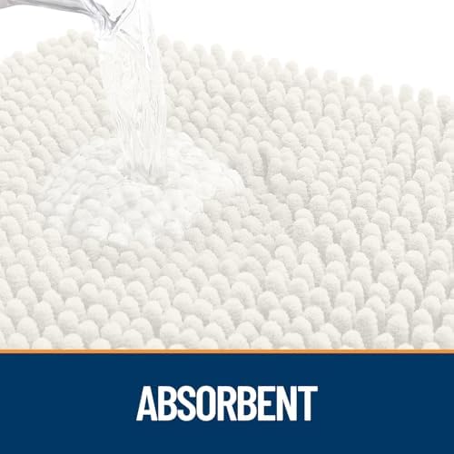 OLANLY Dog Door Mat for Muddy Paws 70x24, Super Absorbent Chenille Mud Mat - Image 3