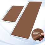 StepRite Kitchen Mats for Floor, Terracotta Brown - Image 2