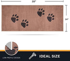 PURRUGS Hallway Runner Rug, Light Brown - Image 2