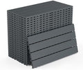 Patio Deck Tiles, Interlocking Decking Tiles Floor Tile, Easy and Quick by Unknown