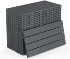Patio Deck Tiles, Interlocking Decking Tiles Floor Tile, Easy and Quick by Unknown