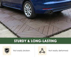 108 PCS Plastic Interlocking Deck Patio Tiles - Image 4