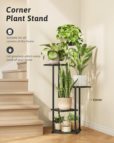 GENTINGBRO Tall Plant Stand Indoor 5 Tier Plant Shelf - Image 3