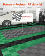 VEVOR Interlocking Drainage Mat, 12” x 12” Modular Interlocking Cushion - Image 2
