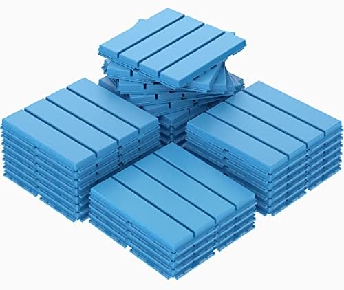 Goovilla Plastic Interlocking Deck Tiles, 27 Pack by Goovilla