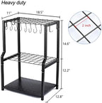 UU-Major Garden Tool Organizer for Garage Corner, Free Standing Yard Tools Rack - Image 5