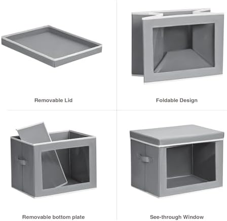 Homsorout Stackable Storage Bins - Image 7
