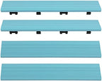 NewTechWood 1/6 ft. x 1 ft. Quick Deck Composite Deck Tile Straight Fascia in - Image 2