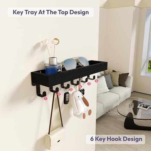 SWTYMIKI Key Holder Wall Mount - Image 3
