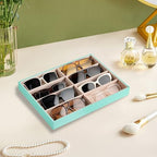 Frebeauty 8-Slot Sunglass Organizer Tray, Sunglass Holder - Image 2