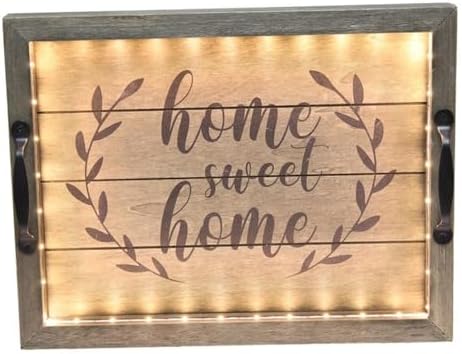 Elegant Designs HG2032-RGS Salento Farmhouse Rectangular Decorative LED Light - Image 2