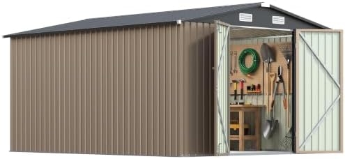 Patiowell 10x12 FT Outdoor Storage Shed - Image 2