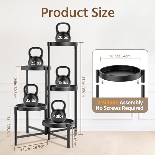 LASZOLA Plant Stand Indoor - Image 3