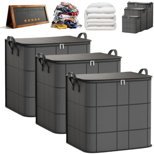 180L Spacious Moving Storage Bin by Unknown
