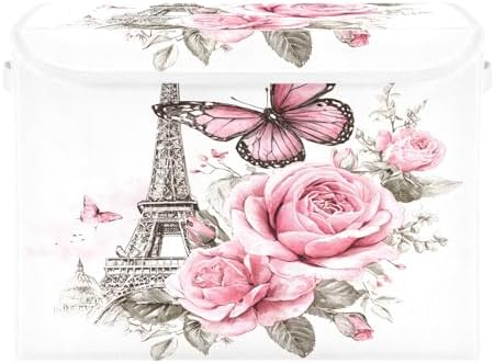 Bolaz Bow Flower Eiffel Tower Storage Bins - Image 2