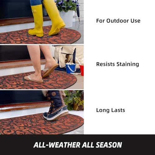Large 47"x 22" Heavy Duty Welcome Mats Outdoor - Image 5