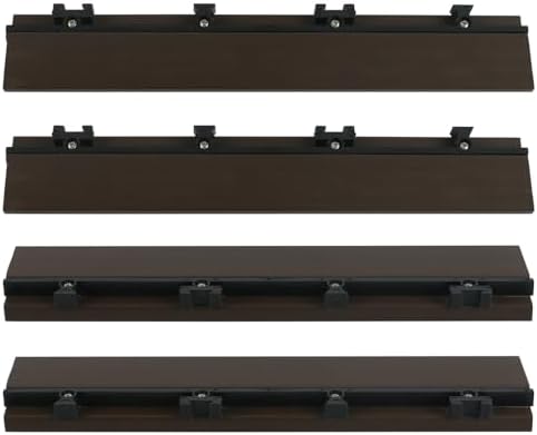 NewTechWood 1 in. x 1 ft. Quick Deck Composite Deck Tile Straight Fascia - Image 3