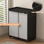 32''H Metal Garage Storage Cabinet - Image 6
