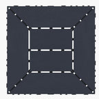 Ball & Cast Plastic Interlocking Deck Tiles, Non-Slip Drainage Holes - Image 3