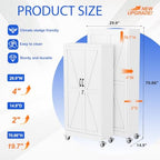 GAIOUS 71" Tall Metal Storage Cabinet - Image 2