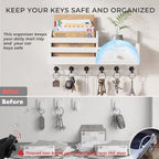 Key Holder Wall Mount with car Key Faraday Box - Image 4