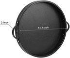 HofferRuffer PU Leather Round Serving Tray - Image 6