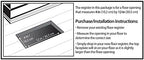 Decor Grates PL412-BLK Lattice Plastic Floor Register, 1 Pack - Image 2