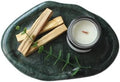 Natural Marble Trinket Tray – 9"x6" Cloud Shaped Decorative Dish by EARTHLYROOTS