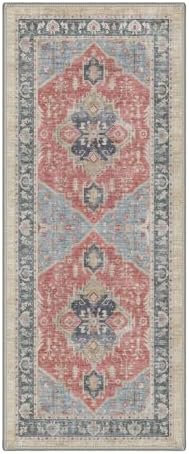 GENIMO 2.5x8 Outdoor Runner Rug, Washable - Image 2