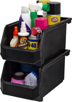 Akro-Mils ReadySpace Large Stackable Plastic Storage Bins - Image 5
