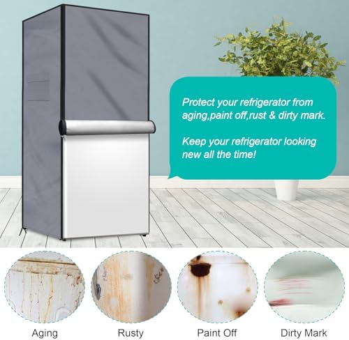 Outdoor Refrigerator Cover, 5-7.5 Cubic - Image 4