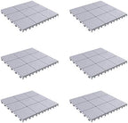 Pure Garden Polypropylene Deck Tiles, Covers 5.5sqft by PureGarden