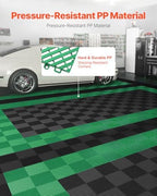VEVOR Interlocking Drainage Mat, 12” x 12” Splicing Drainage Mats, Non-Slip PP - Image 2
