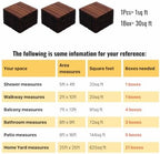 Acacia Wood Interlocking Deck Tiles - Image 3