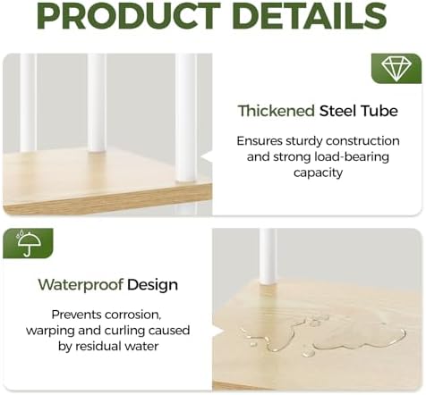 Bamworld Plant Stand 7 Tier Tall Shelf - Image 5