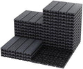 Garvee 27Pack 12" x 12" Interlocking Composite Deck Tiles, Waterproof Composite by Garvee