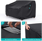 3-Seater Waterproof Outdoor Couch Cover 88"L×33"D×32"H - Image 4