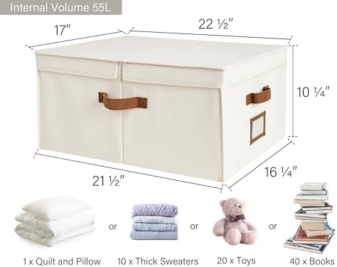 StorageWorks Large Decorative Storage Boxes - Image 2