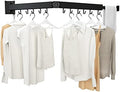Kelisiting Wall Mount Clothes Drying Rack, 2-Fold Foldable & Sturdy Laundry by Kelisiting
