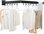 Kelisiting Wall Mount Clothes Drying Rack, 2-Fold Foldable & Sturdy Laundry by Kelisiting