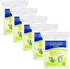 5 Pieces Plastic Drop Sheets for Painting, Waterproof and Dust-Proof Clear by Cedolio