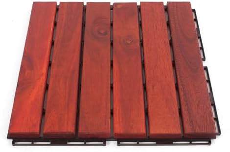 Acacia Deck Tiles Interlocking Outdoor Flooring - Image 5