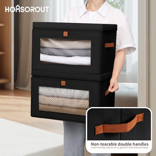 Homsorout Collapsible Storage Bins - Image 4