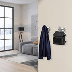 NearMoon Bath Towel Hooks- SUS 304 Stainless Steel Robe Hook Holder, Heavy Duty - Image 3